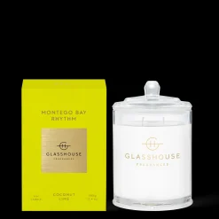 GLASSHOUSE 380g Candle MONTEGO BAY RHYTHM