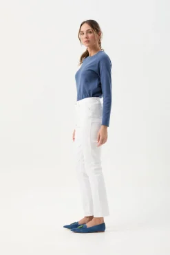 GOONDIWINDI COTTON 5 Pocket Jean WHITE