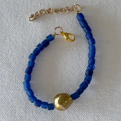 HEI TAI Baroque Bracelet GOLD PEARL