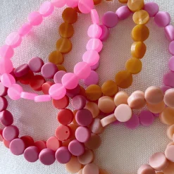 HEI TAI Flat Resin Bead Bracelet