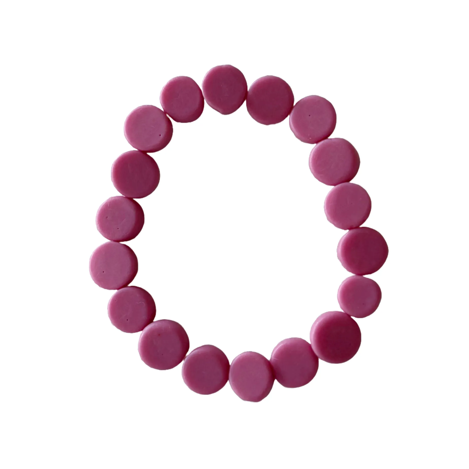 HEI TAI Flat Resin Bead Bracelet