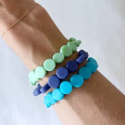 HEI TAI Flat Resin Bead Bracelet