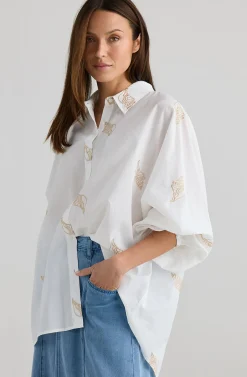 HOLIDAY Cliffside Shirt WHITE SHELL