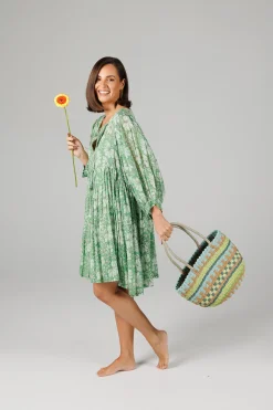 HOLIDAY Flamenco Basket GREEN