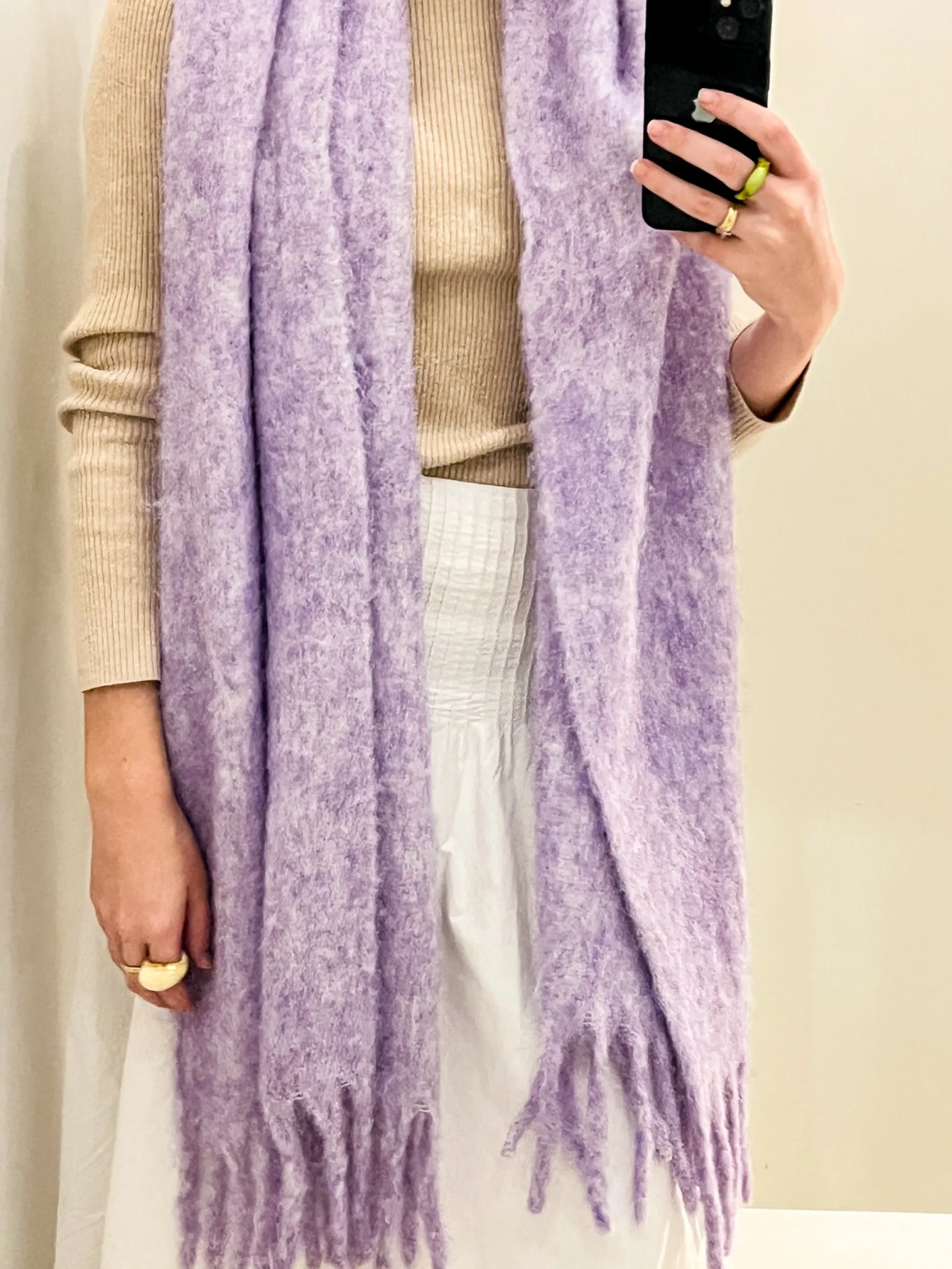HOLIDAY Liverpool Scarf LILAC