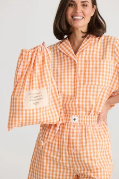 HOLIDAY Stay in Bed Pyjama Set ORANGE