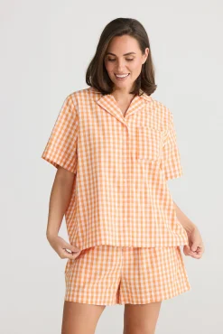HOLIDAY Stay in Bed Pyjama Set ORANGE