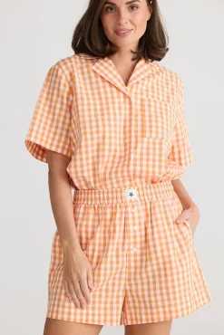 HOLIDAY Stay in Bed Pyjama Set ORANGE