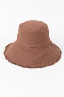 HOLIDAY Sunny Bucket Hat CHOCOLATE