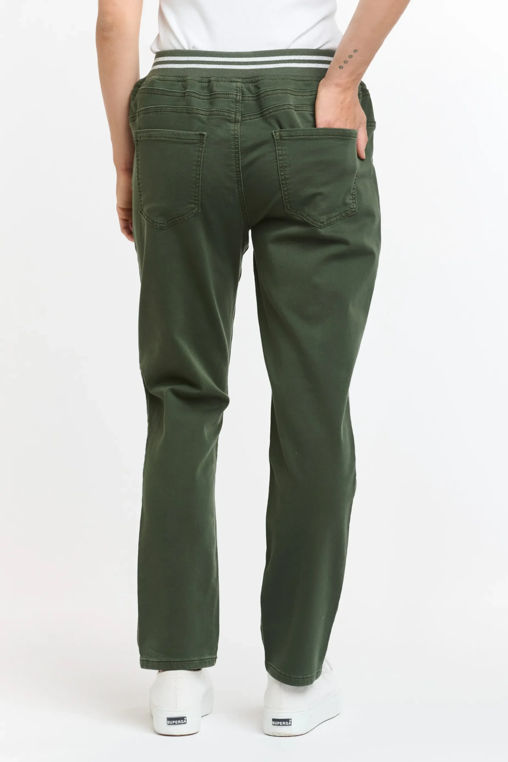 ITALIAN STAR Hugo Jogger OLIVE