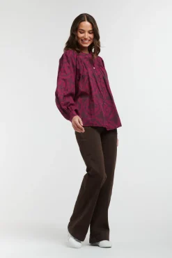 ITALIAN STAR Sybil Blouse FLEUR FUCHSIA