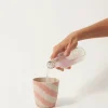 JONES & CO Cabana Stripe Tumbler PINK