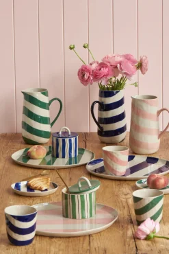 JONES & CO Cabana Stripe Tumbler PINK