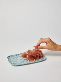 JONES & CO Pinchos Splatter Tray AQUA
