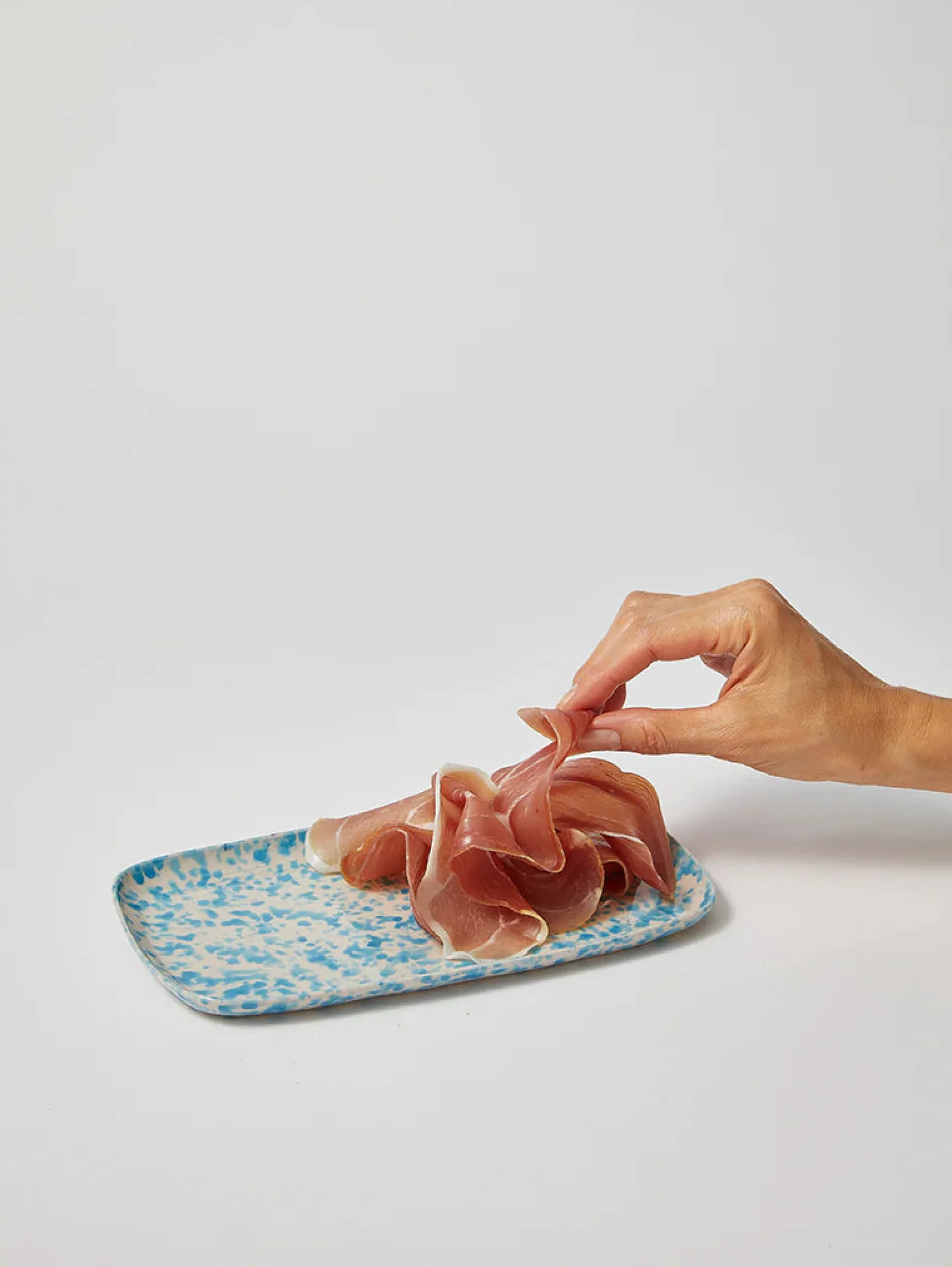JONES & CO Pinchos Splatter Tray AQUA