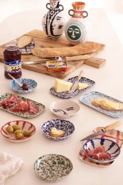 JONES & CO Pinchos Splatter Bowl NAVY