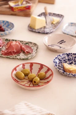 JONES & CO Pinchos Splatter Bowl NAVY