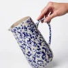 JONES & CO Splatter Jug BLUE