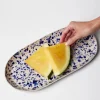 JONES & CO Splatter Platter BLUE