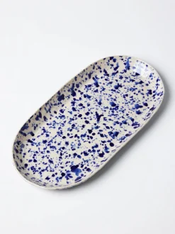 JONES & CO Splatter Platter BLUE