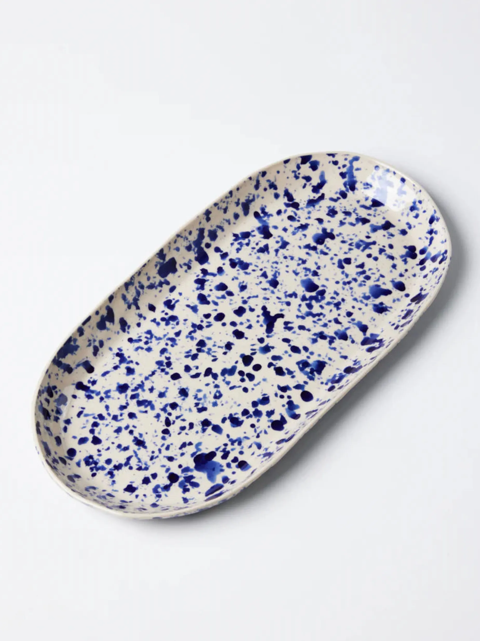 JONES & CO Splatter Platter BLUE
