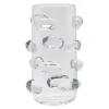 Kelsy Glass Urn CLEAR DOT