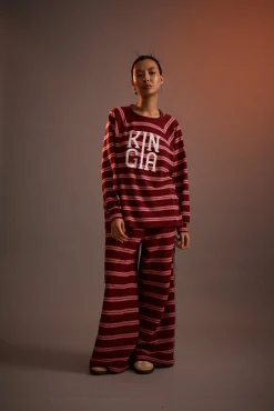 KINGA CSILLA Hades Stripe Romey Sweater