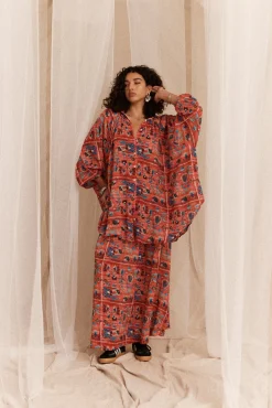 KINGA CSILLA Tierra Cupio Shirt Dress