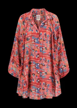 KINGA CSILLA Tierra Cupio Shirt Dress