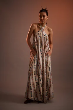 KINGA CSILLA Westley Trapeze Dress