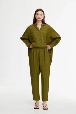 KINNEY Alma Shirt GREEN
