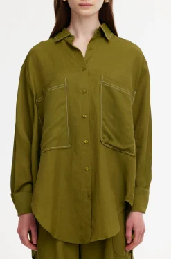 KINNEY Alma Shirt GREEN