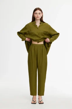KINNEY Alma Shirt GREEN
