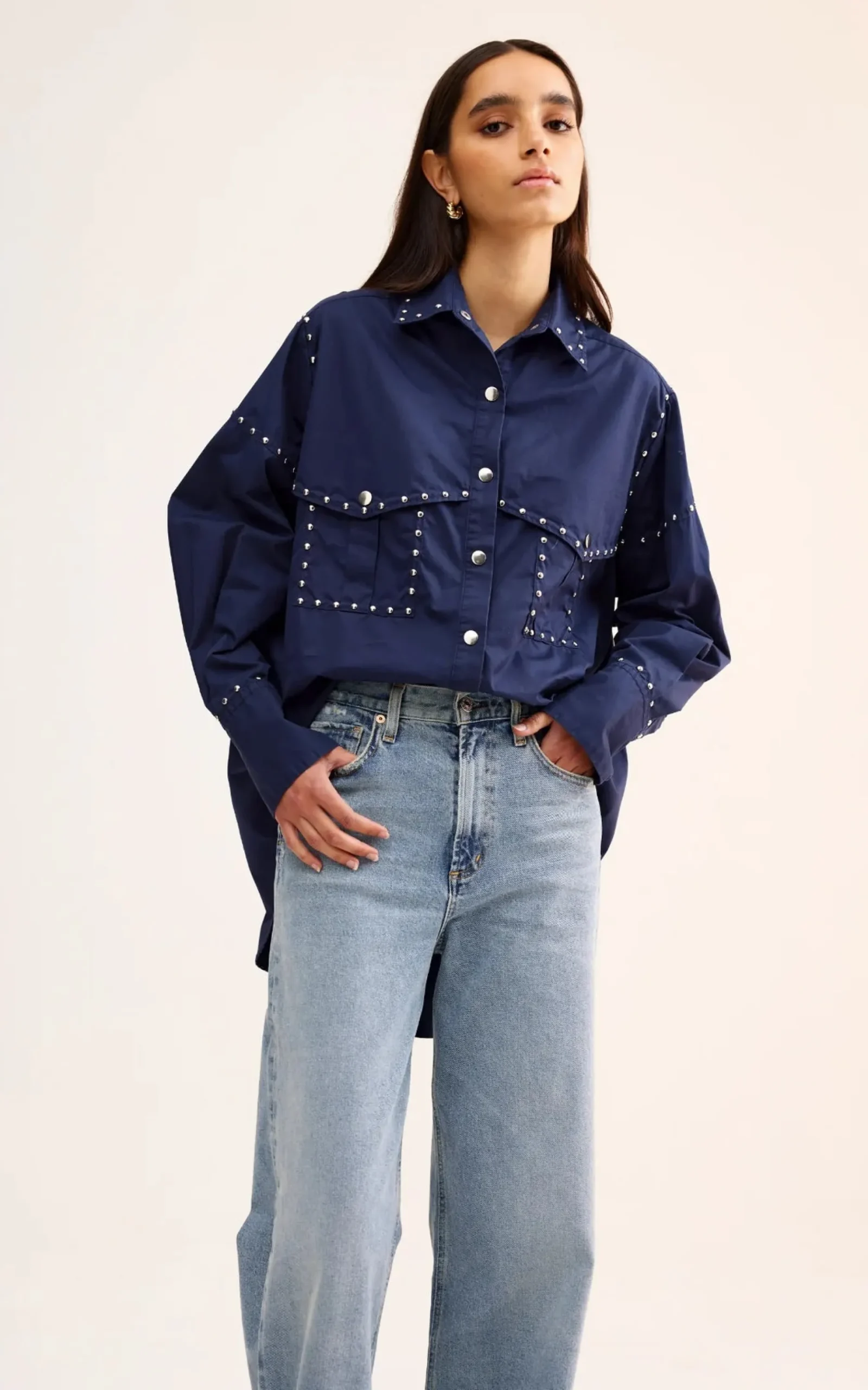 KINNEY Ashley Shirt INDIGO