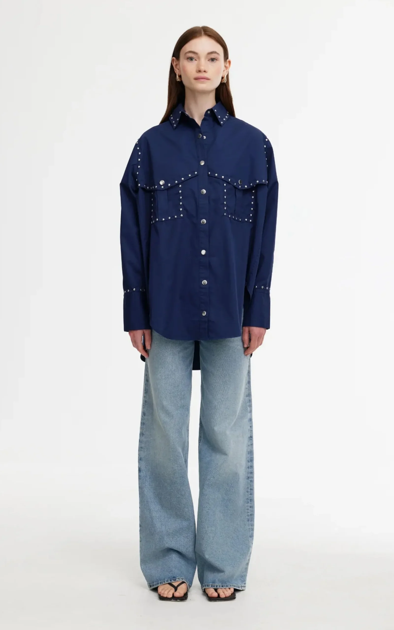 KINNEY Ashley Shirt INDIGO
