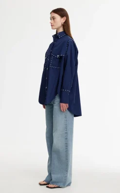 KINNEY Ashley Shirt INDIGO