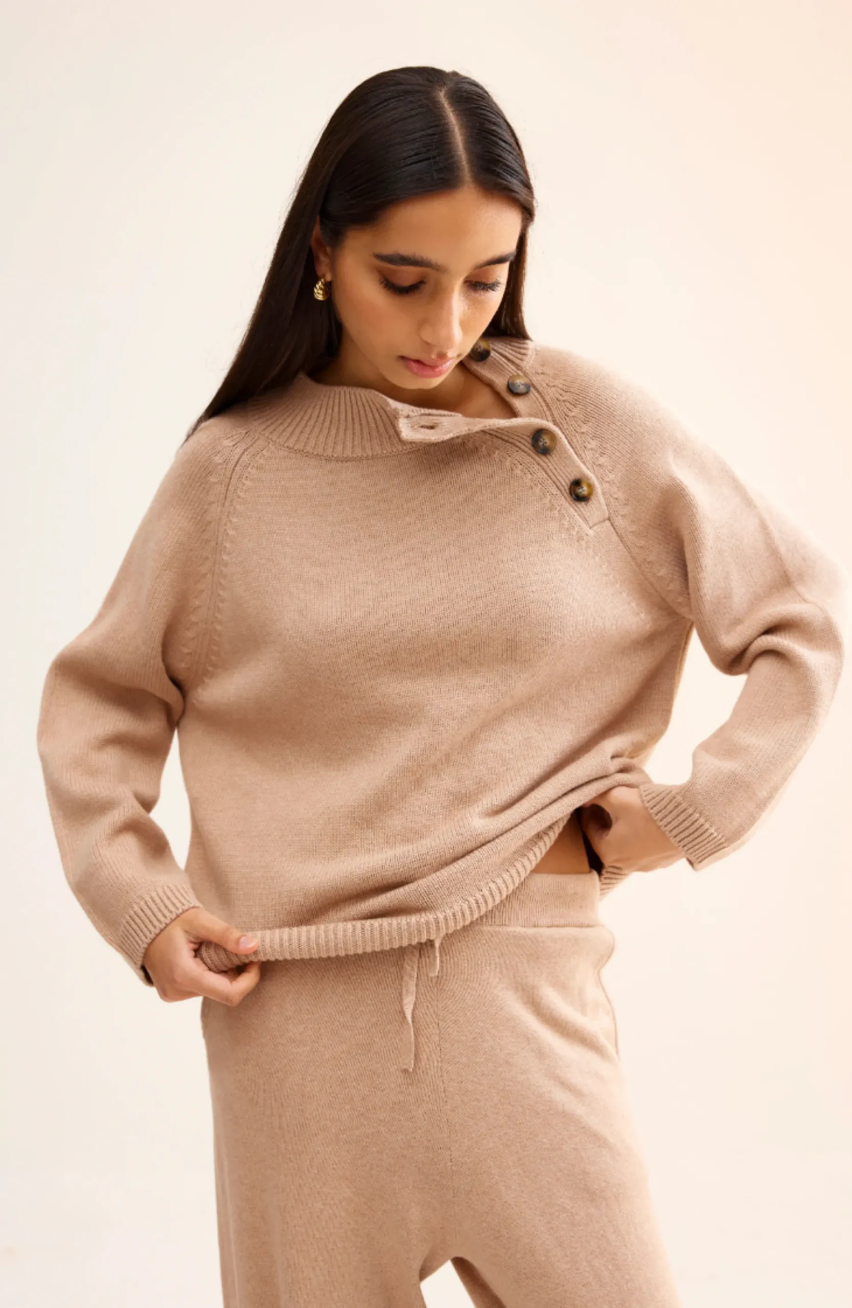 KINNEY Darcy Jumper STONE