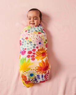 KIP & CO Bamboo Swaddle FIELD OF DREAMS