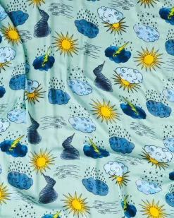 KIP & CO Bamboo Swaddle WEATHER REPORT
