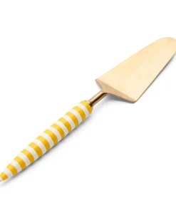KIP & CO Cake Server SUNSHINE STRIPE