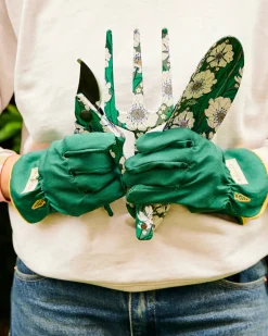 KIP & CO Garden & Glove Set TUMBLING FLOWERS