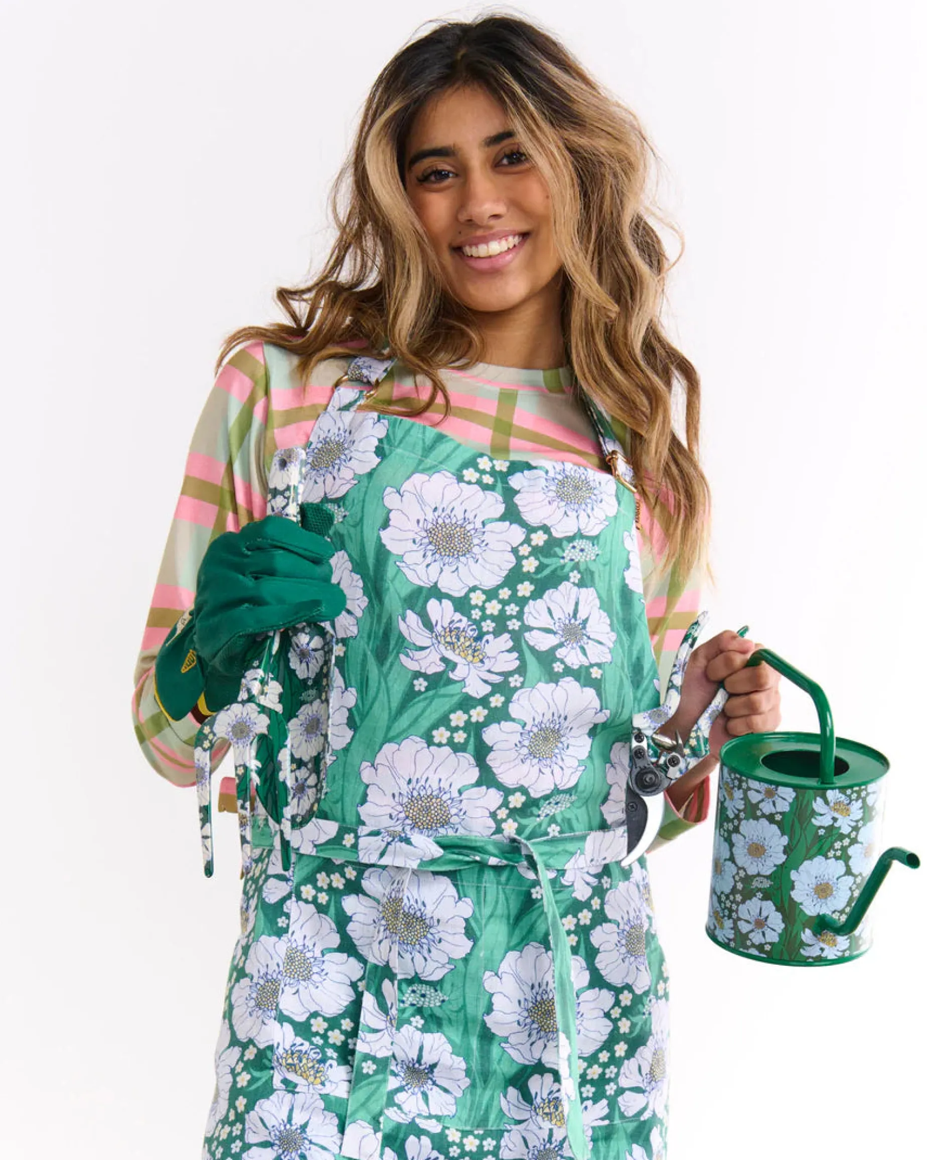 KIP & CO Garden & Glove Set TUMBLING FLOWERS