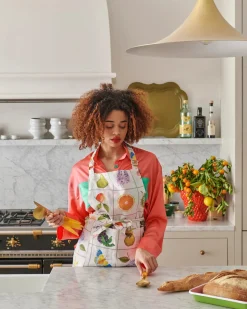 KIP & CO Linen Apron PRAIRIE