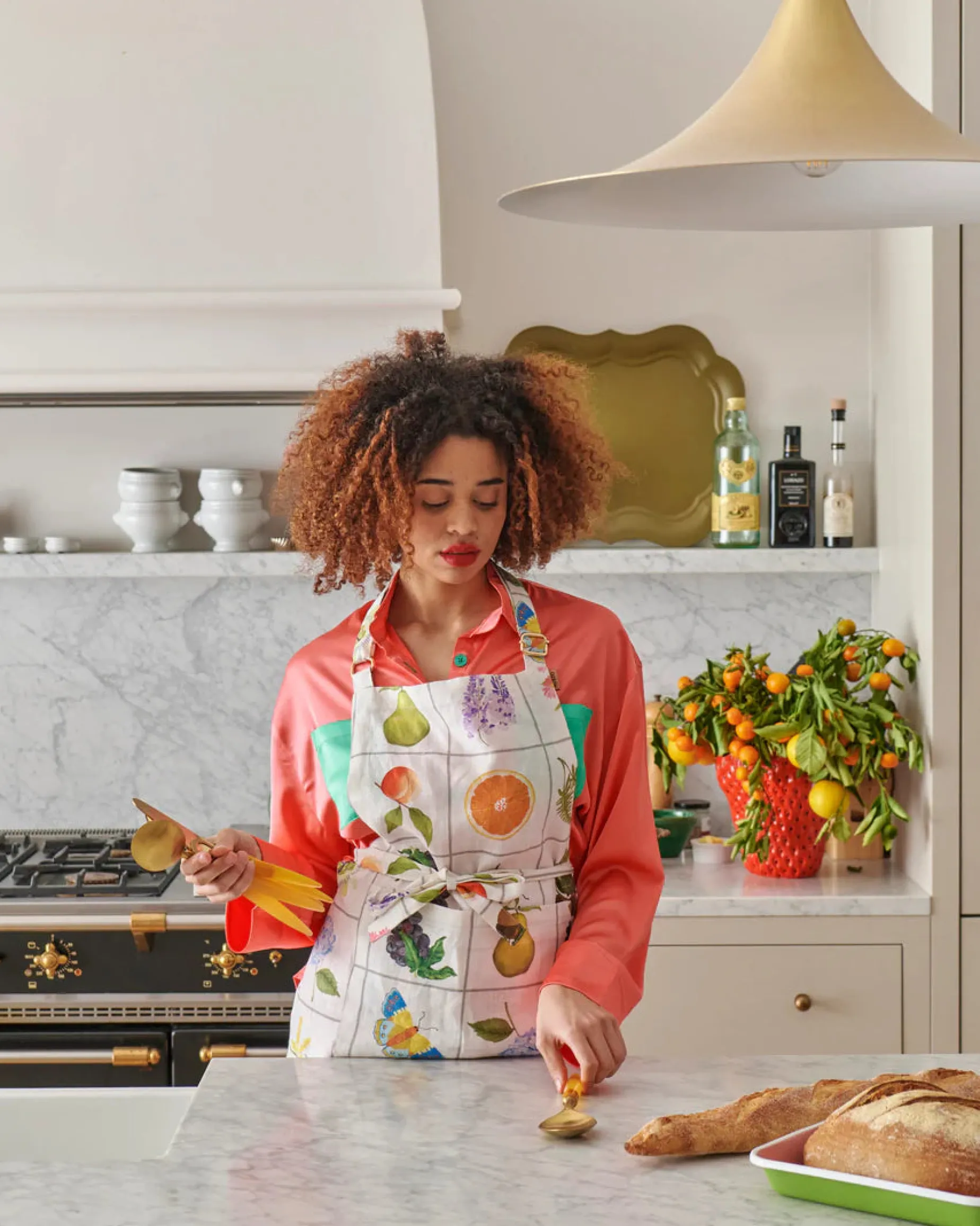 KIP & CO Linen Apron PRAIRIE