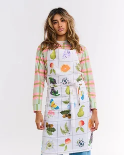 KIP & CO Linen Apron PRAIRIE