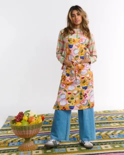 KIP & CO Linen Apron SUPPER