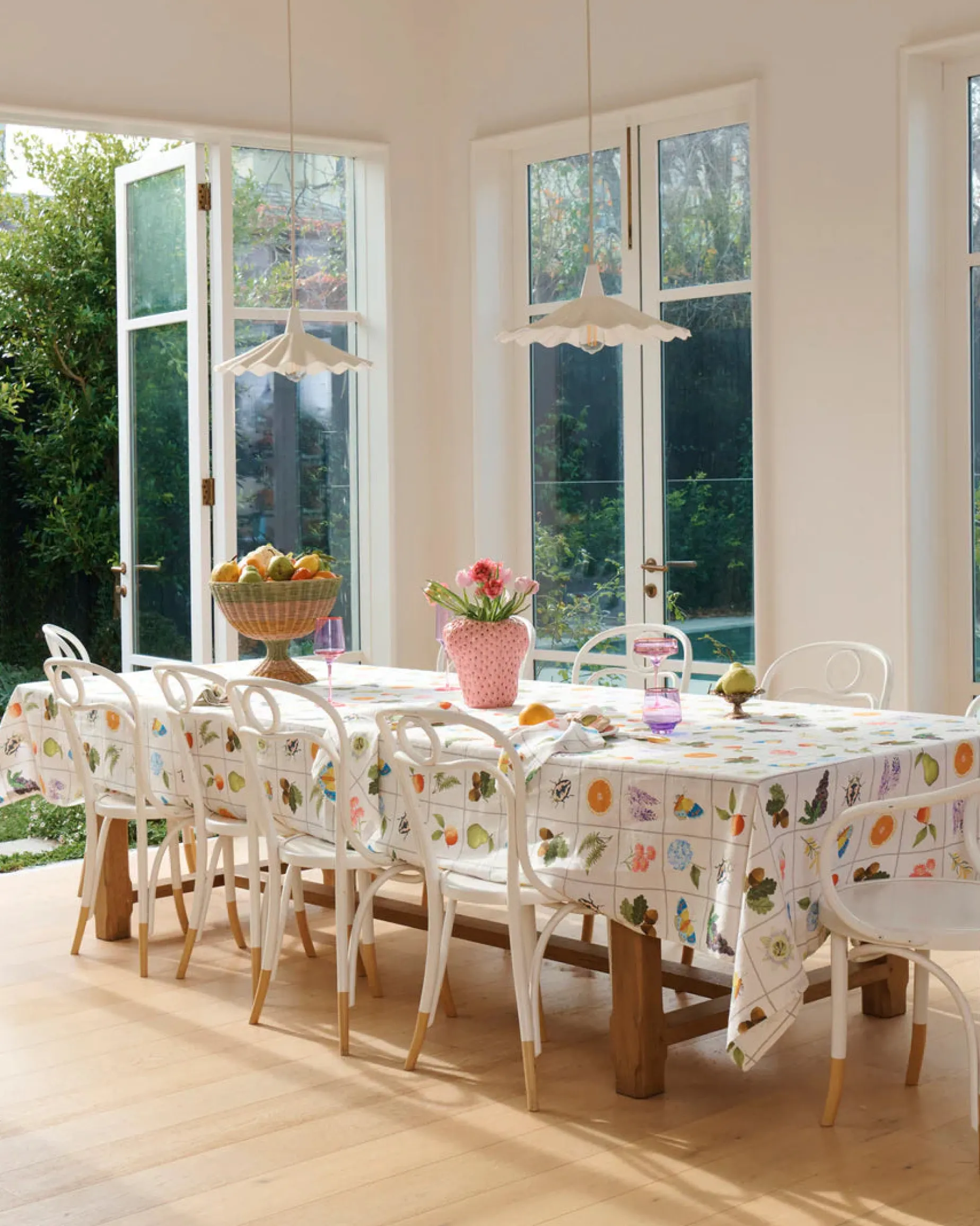 KIP & CO Linen Tablecloth 145 x 270cm PRAIRIE