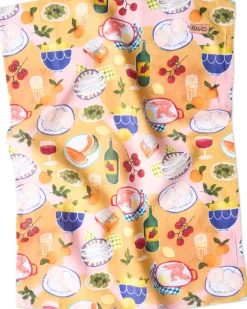 KIP & CO Linen Tea Towel SUPPER