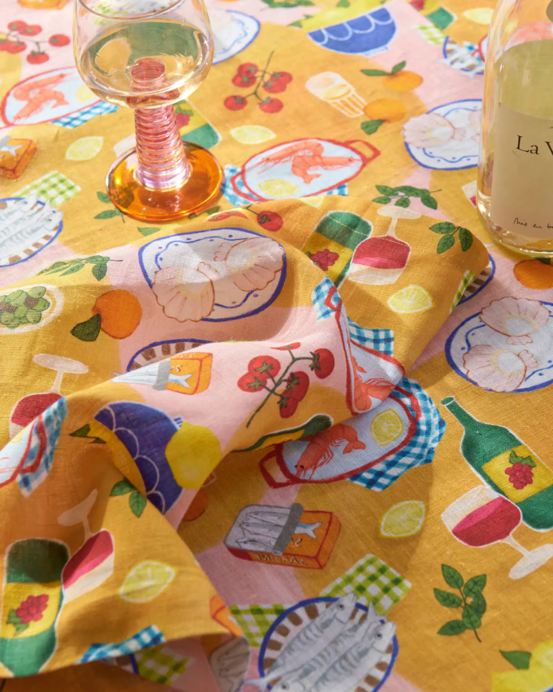 KIP & CO Napkin Set 4 SUPPER