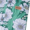 KIP & CO Napkin Set 4 TUMBLING FLOWERS GREEN